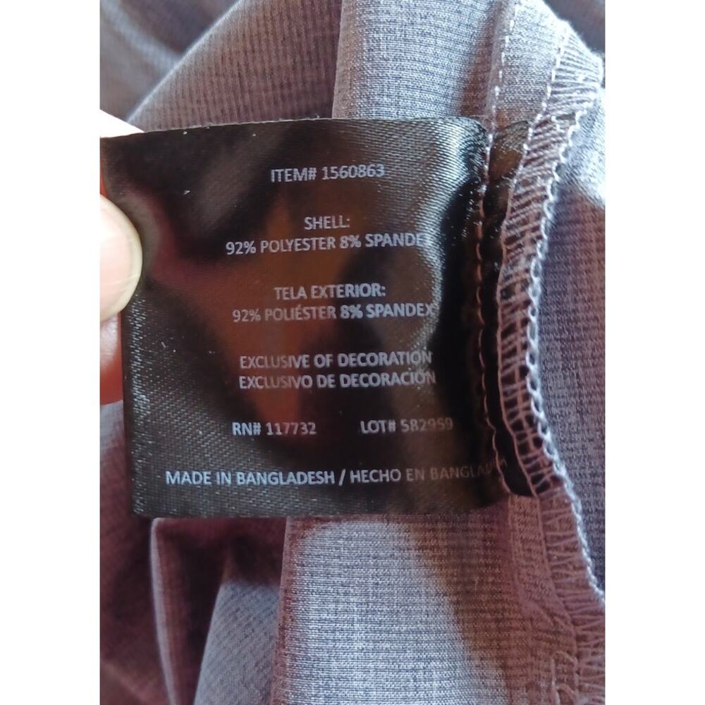 NWT Gerry Men's XL Gray Short Sleeve Tech Button Up Shirt Stretch Quick Dry - Picture 9 of 9